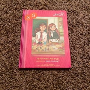 Our Generation Book for American Girl Dolls! Party Plans Go Pop!